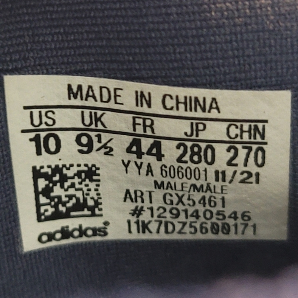 Adidas UltraBoost 22 Navy Collegiate, Size 10  Running Sneakers Shoe GX5461 - Picture 16 of 16